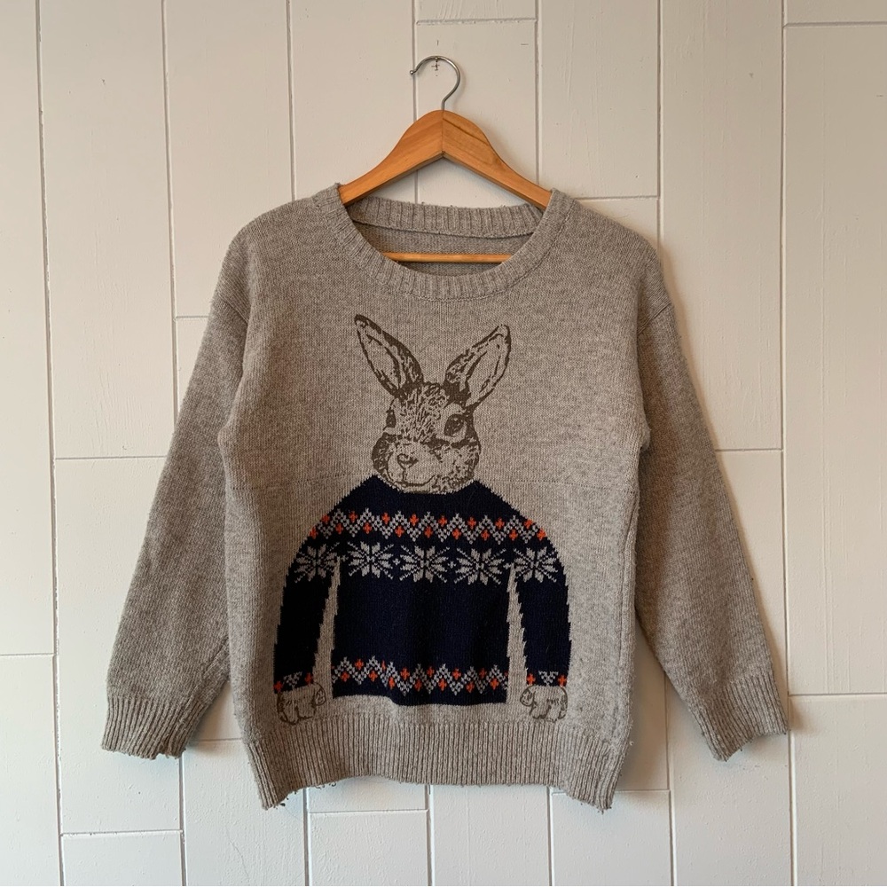 Bunny in a sweater 🐰 sweater